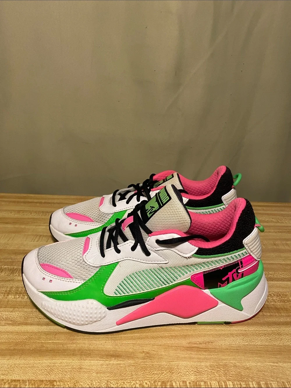 Puma Rider RS-X Tracks MTV POP Bold Official Collaboration with MTV 80’s Mens 8